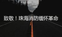 致敬�！珠海消防缅怀革命先烈