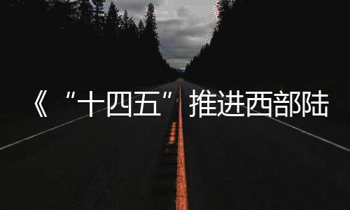 我国将坚持高质量高标准建设