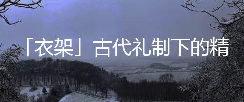 衣架便是衣架其中一种