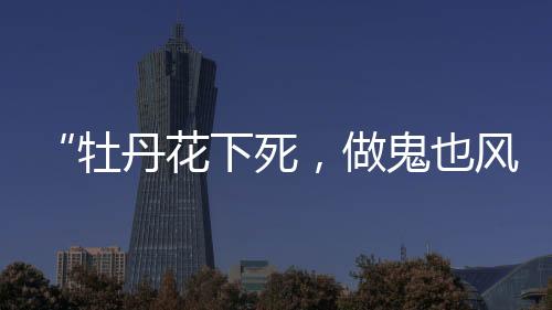 终于尝到了放纵的牡丹苦果