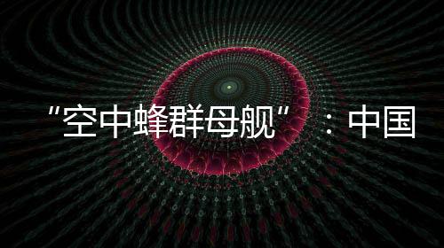 蜂群体系化”的母舰发展趋势