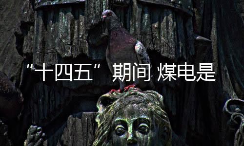 十四五煤电行业需清醒认识到