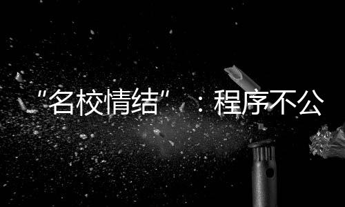 程序即企业招聘信息上