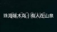 珠海啄木鸟｜有人在山泉取水点附近踩水洗衣
，垃圾随意丢弃