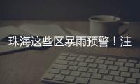 珠海这些区暴雨预警！注意防御！