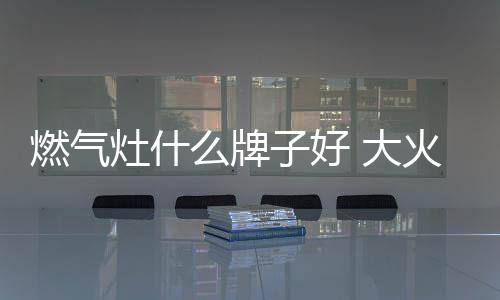 选择燃气灶需要注意哪些问题