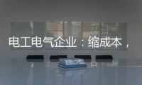 电工电气企业�：缩成本，重个性�
，强产品，新方向