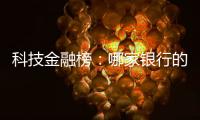 科技金融榜：哪家银行的“科技金融施工图”进度最快？