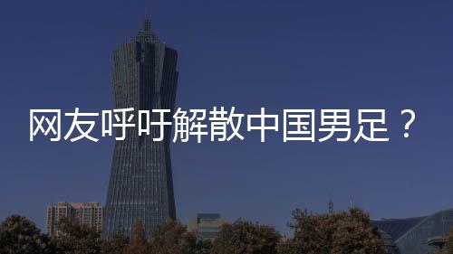 网友危害解散中国男足