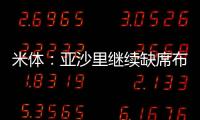 米体：亚沙里继续缺席布鲁日季前赛
，望周末谈妥加盟米兰
