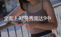 全面！32号秀庞达9中4拿到8分3板4助2断 正负值+4
