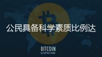 公民具备科学素质比例达10.56%
