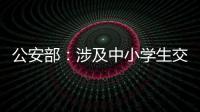 公安部：涉及中小学生交通事故在周末和假期更为突出