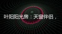 叶阳阳光房：天窗伴侣
，静音降温	，防虫去热	，享受清凉!