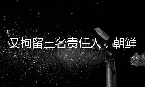 金正恩指示成立调查小组