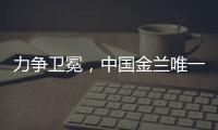 力争卫冕，中国金兰唯一目标