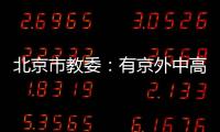 北京市教委
：有京外中高风险地区旅居史的中小学师生等暂不返京