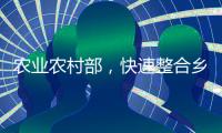 农业农村部，快速整合乡村振兴职能