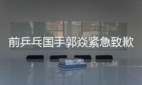 前乒乓国手郭焱紧急致歉！陈熠3
