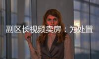 副区长视频卖房：为处置国有资产�，已认筹169套