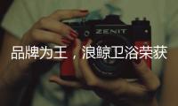 品牌为王，浪鲸卫浴荣获“十大卫浴品牌”