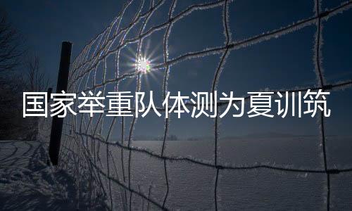 除了举重专项能力数据外