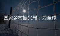 国家乡村振兴局：为全球贫困治理贡献更多中国方案