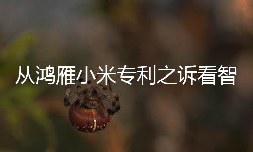 智能专利强化自身优势地位