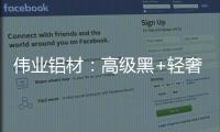 伟业铝材
：高级黑+轻奢布局 家也可以这么酷