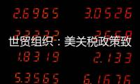 世贸组织：美关税政策致全球贸易前景严重恶化