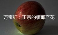 万宝红
：正宗的缅甸产花梨木肯定是大果紫檀