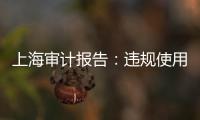 上海审计报告：违规使用21亿元土地补偿费	，消费券出现乱象