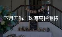 下月开航！珠海高栏港将直通巴西	，大湾区企业“出海”再添新通道