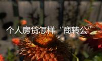 个人房贷怎样“商转公”？海南公开征求意见→