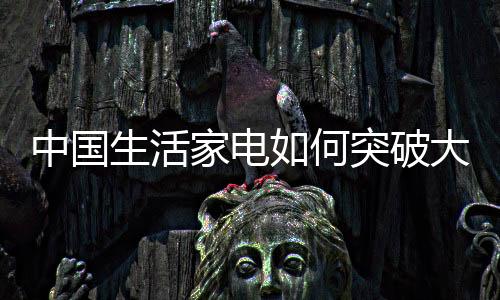 家电对于一个成熟的何突市场