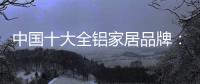 中国十大全铝家居品牌：卓越品牌
，匠心铸魂