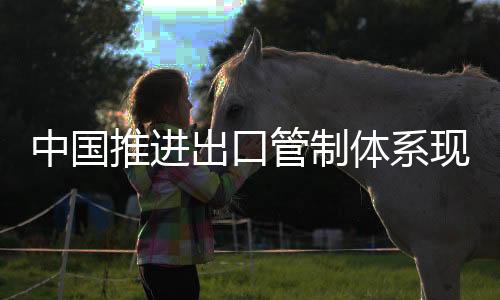 中国借鉴多国出口管制做法