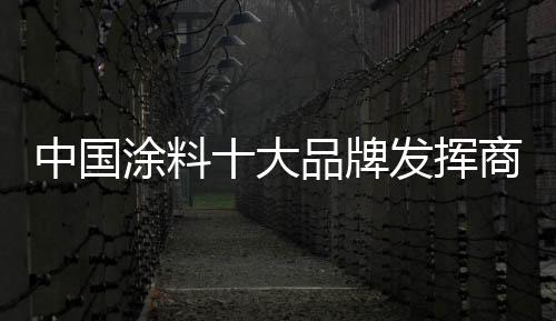 涂料一般的大品观点认为