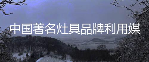 就需要灶具企业及时发现
