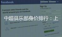 中超俱乐部身价排行
：上海反超恒大位居榜首