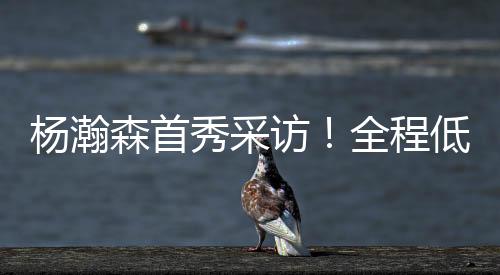 他强调了自己不足的杨瀚地方