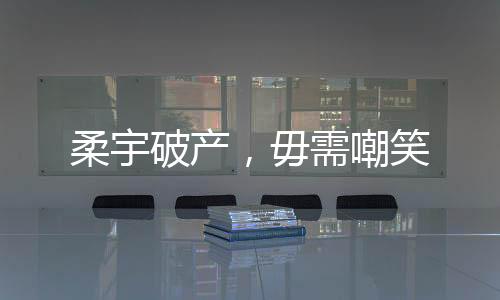 柔宇破产但毋需嘲笑