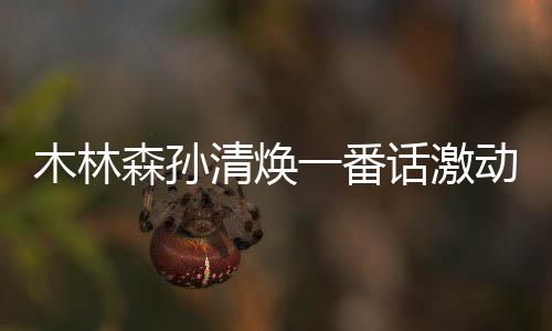 木林赢得与会嘉宾一致好评