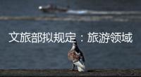 文旅部拟规定
：旅游领域探索建立“吹哨人”制度