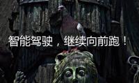 智能驾驶
，继续向前跑

！
