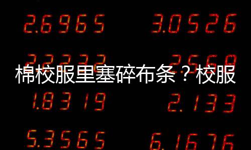 校服校服腐败等乱象