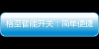 格至智能开关
：简单便捷的商业智能照明解决方案