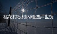 桃花村板材闪耀迪拜世贸中心，以匠心品质征服国际市场