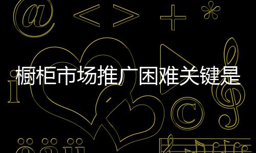 拿整个的橱柜行业来分析