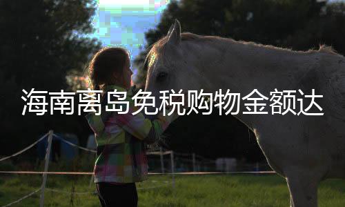 海南购物旅客达224万人次